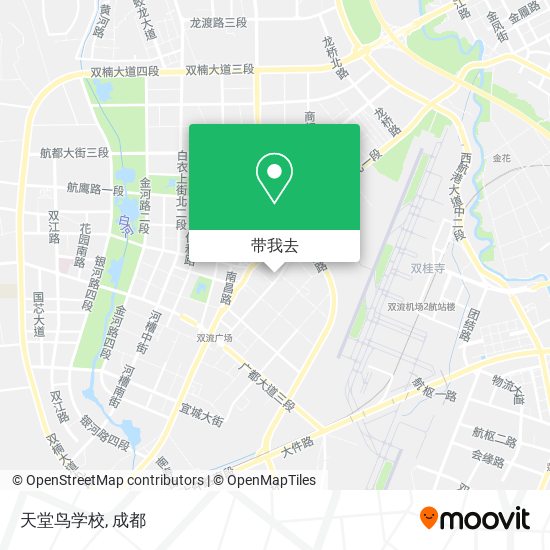 天堂鸟学校地图