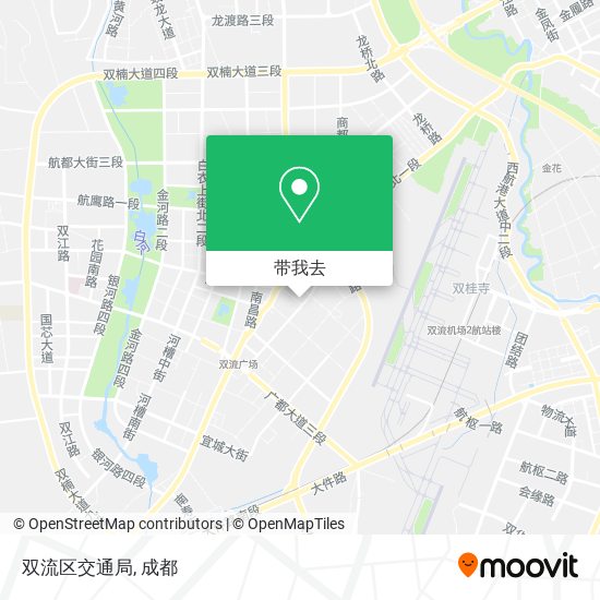 双流区交通局地图