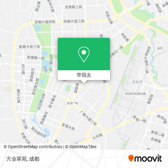 方业翠苑地图