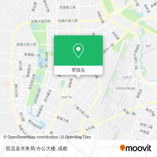 双流县水务局-办公大楼地图
