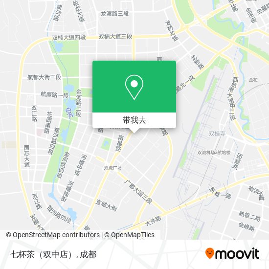 七杯茶（双中店）地图