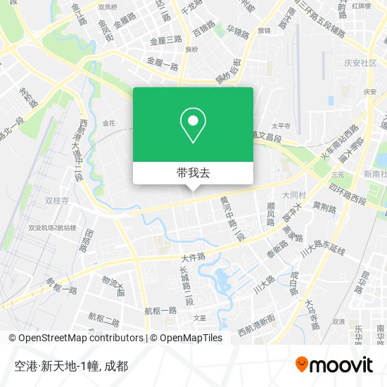 空港·新天地-1幢地图