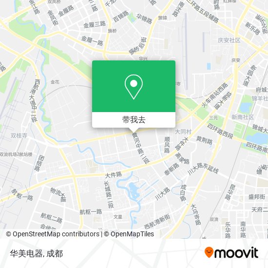 华美电器地图