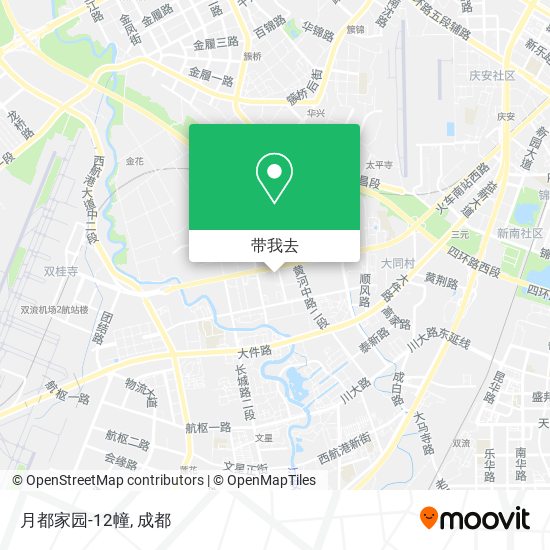 月都家园-12幢地图