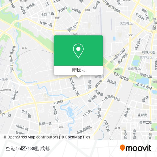 空港16区-18幢地图