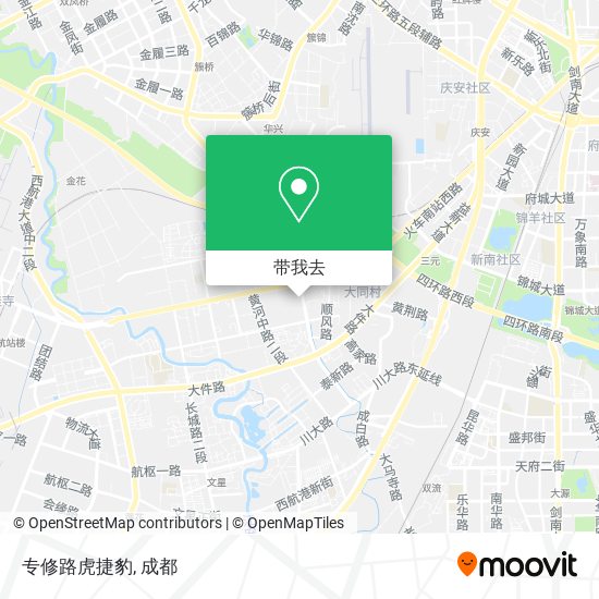 专修路虎捷豹地图