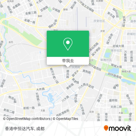 香港申恒达汽车地图