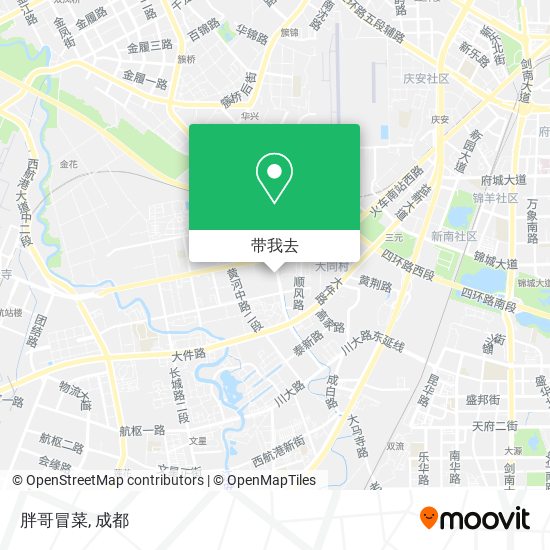 胖哥冒菜地图