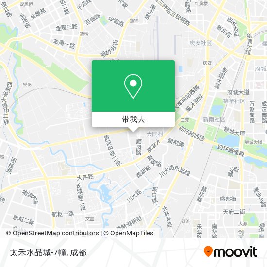 太禾水晶城-7幢地图