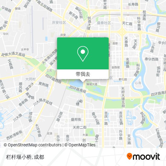 栏杆堰小桥地图