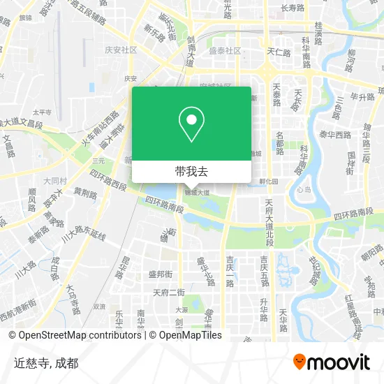 近慈寺地图