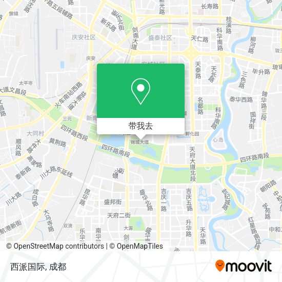 西派国际地图