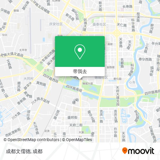 成都文儒德地图