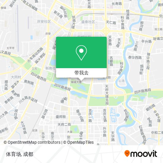 体育场地图