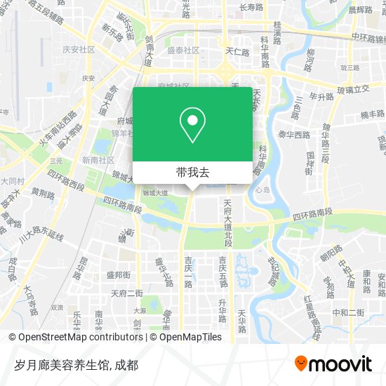 岁月廊美容养生馆地图