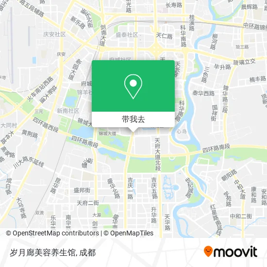 岁月廊美容养生馆地图