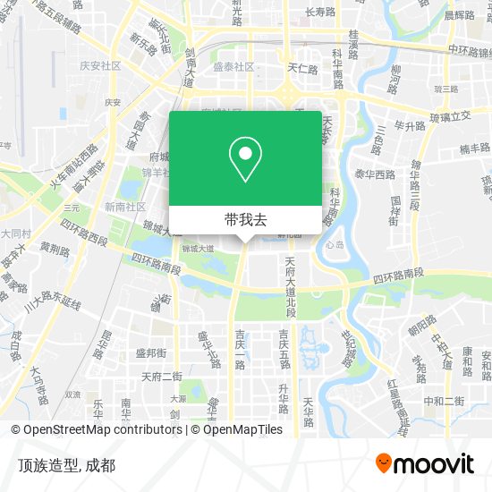 顶族造型地图
