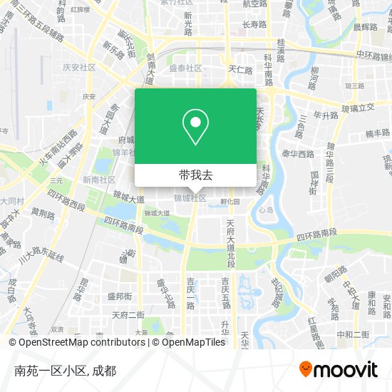 南苑一区小区地图