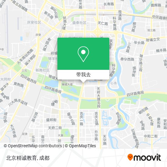 北京精诚教育地图