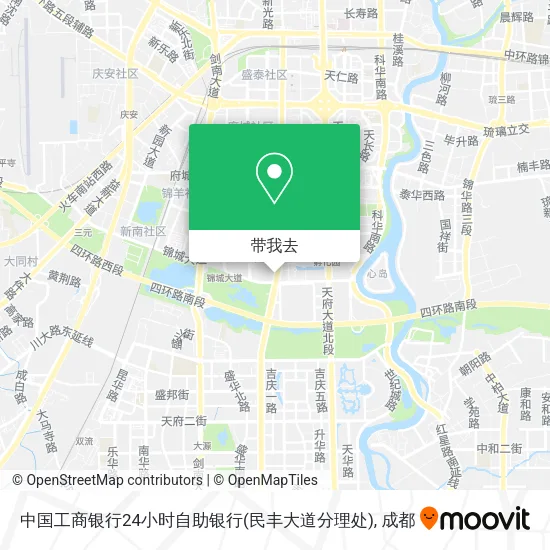 中国工商银行24小时自助银行(民丰大道分理处)地图