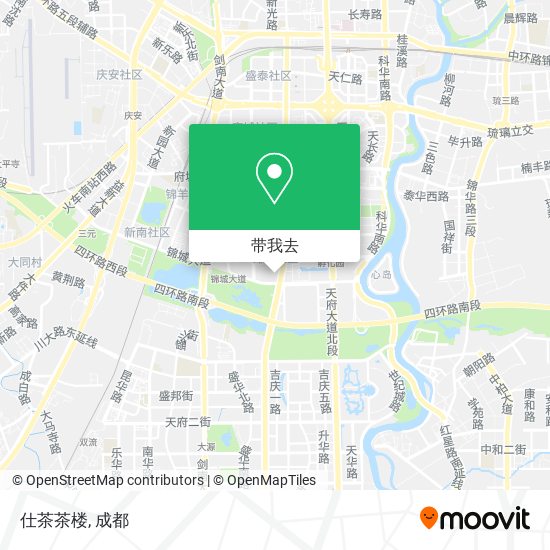 仕茶茶楼地图