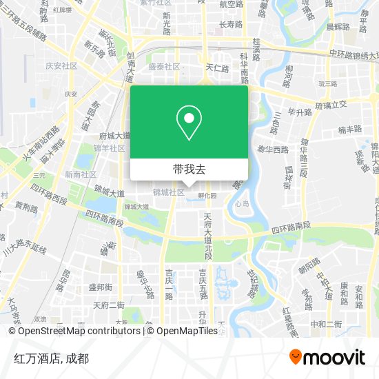 红万酒店地图
