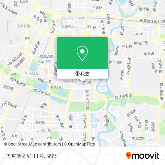 奥克斯宽庭-11号地图