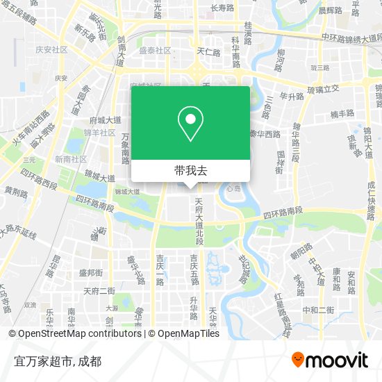 宜万家超市地图