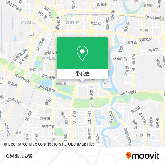 Q果派地图