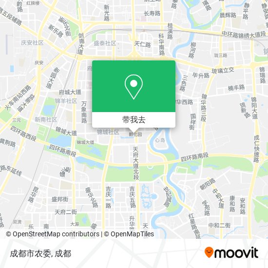 成都市农委地图