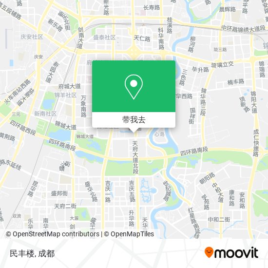 民丰楼地图