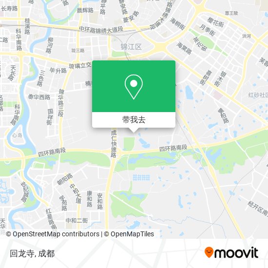 回龙寺地图