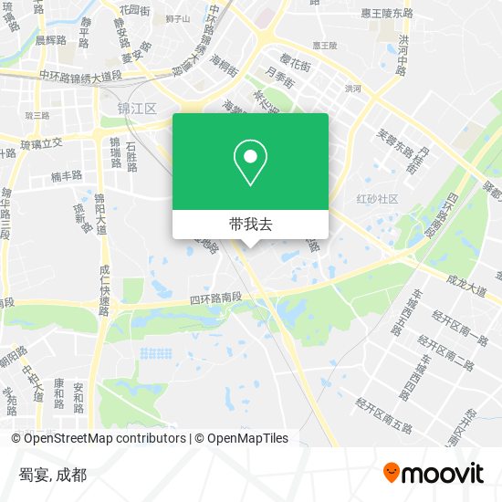 蜀宴地图