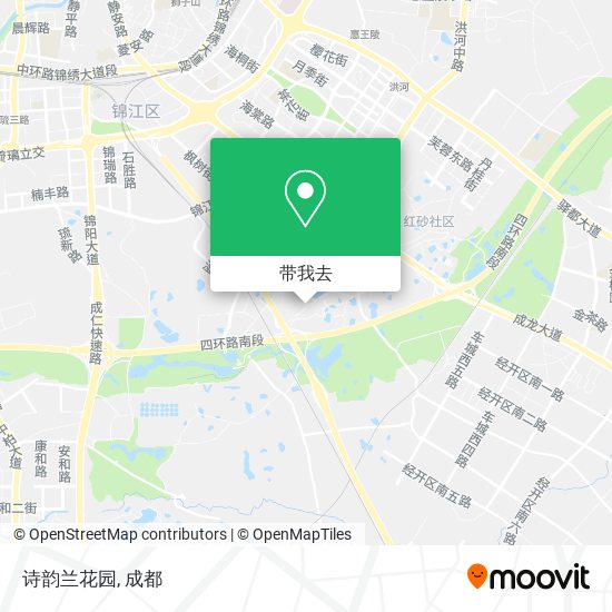 诗韵兰花园地图
