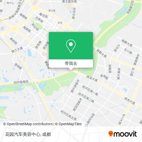 花园汽车美容中心地图
