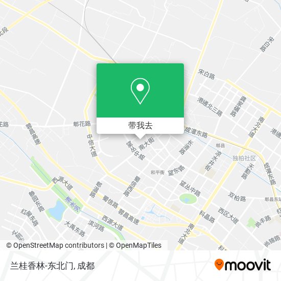 兰桂香林-东北门地图
