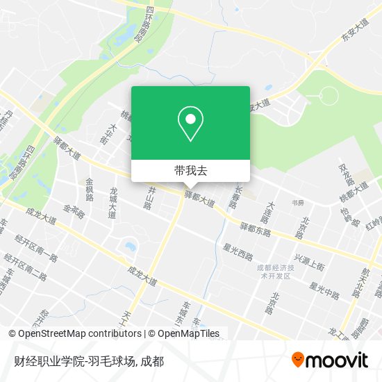 财经职业学院-羽毛球场地图
