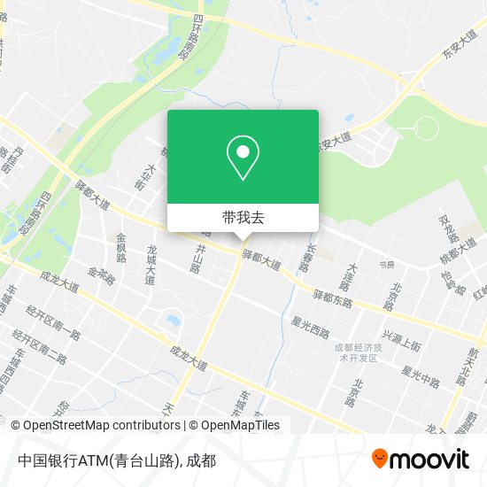 中国银行ATM(青台山路)地图
