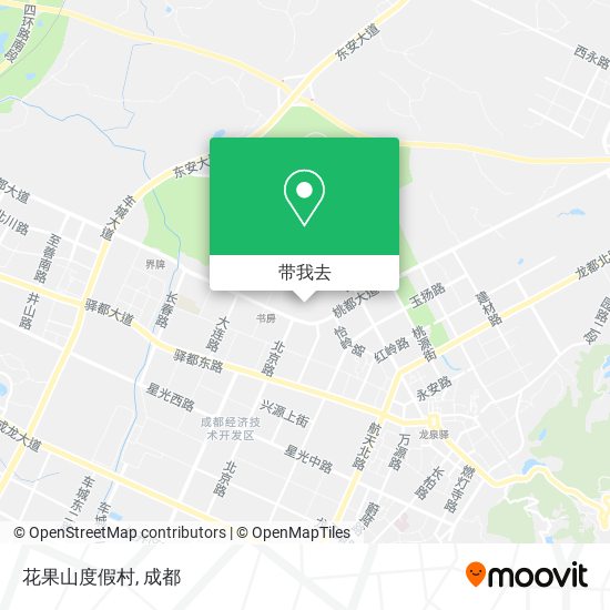 花果山度假村地图