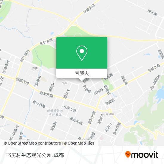 书房村生态观光公园地图