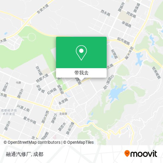 融通汽修厂地图