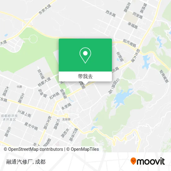 融通汽修厂地图