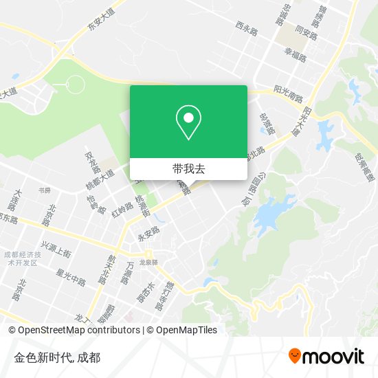 金色新时代地图