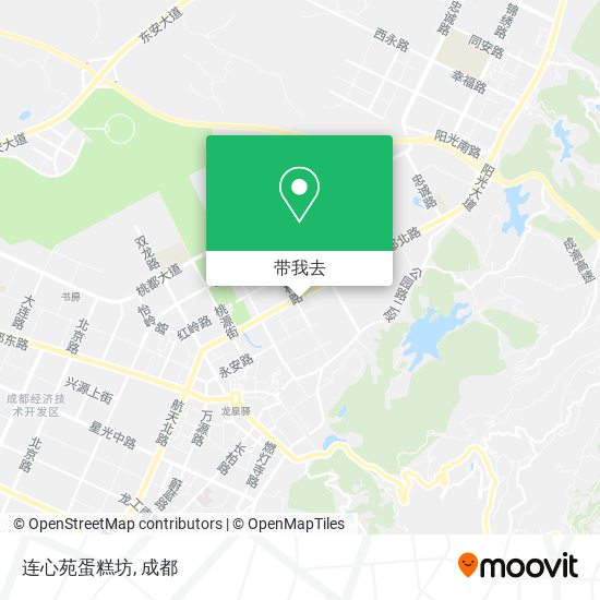 连心苑蛋糕坊地图
