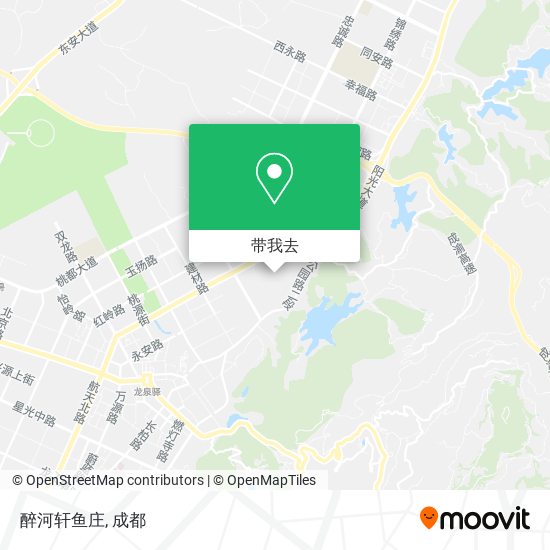 醉河轩鱼庄地图