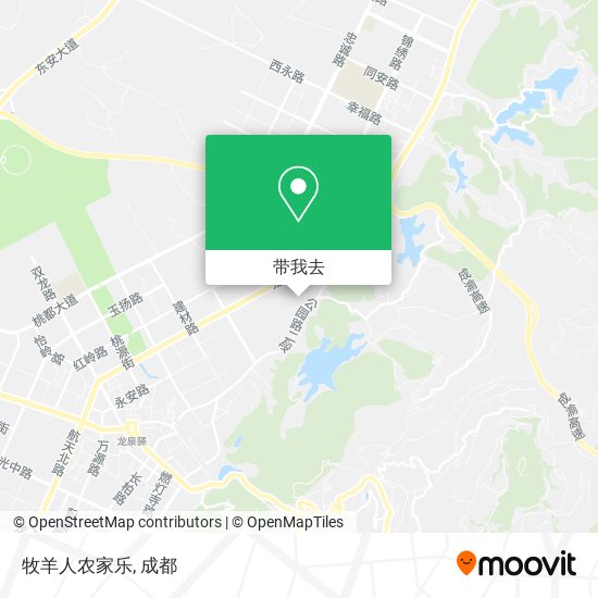 牧羊人农家乐地图