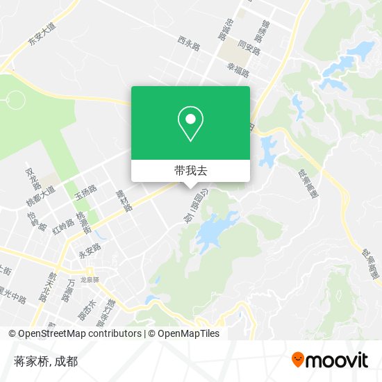 蒋家桥地图