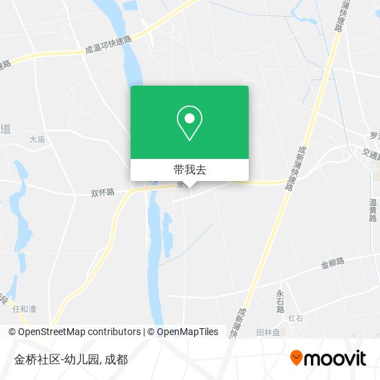 金桥社区-幼儿园地图