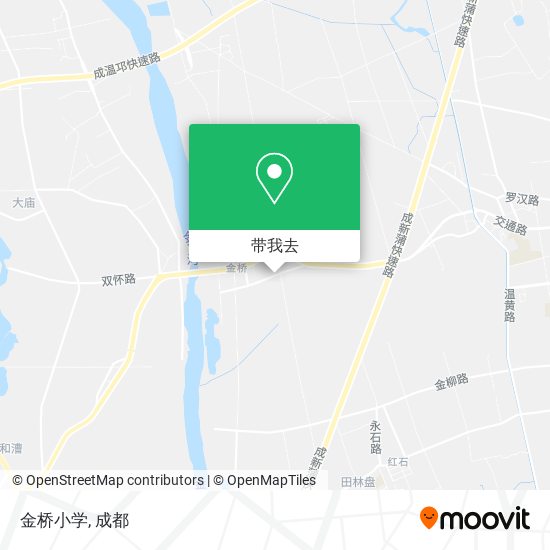金桥小学地图