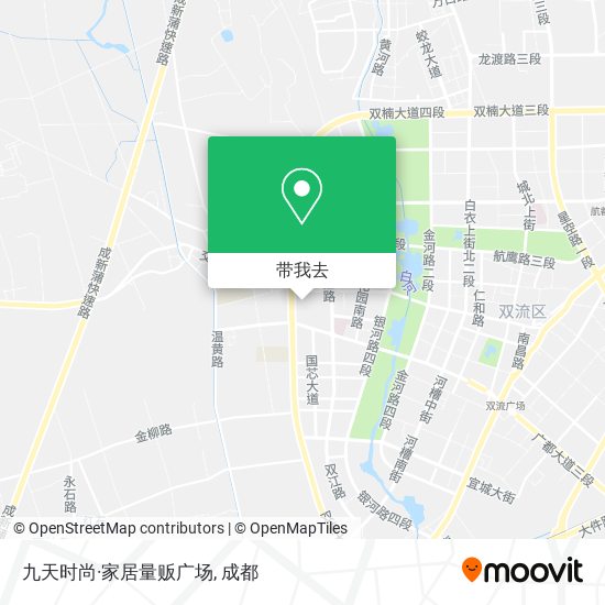 九天时尚·家居量贩广场地图